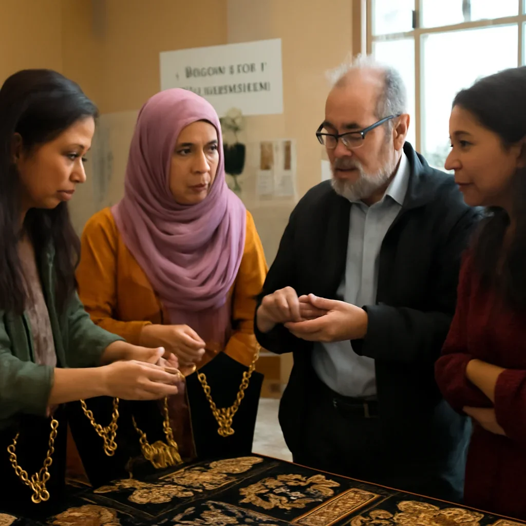 Readers and community members engaging with bangladeshi jewellery canada in Canada