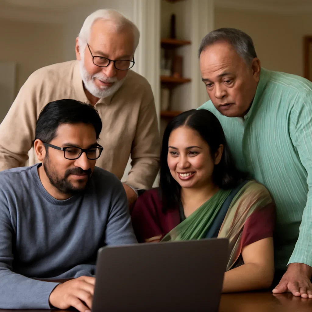 Readers and community members engaging with how to buy bangladeshi panjabi online in Canada
