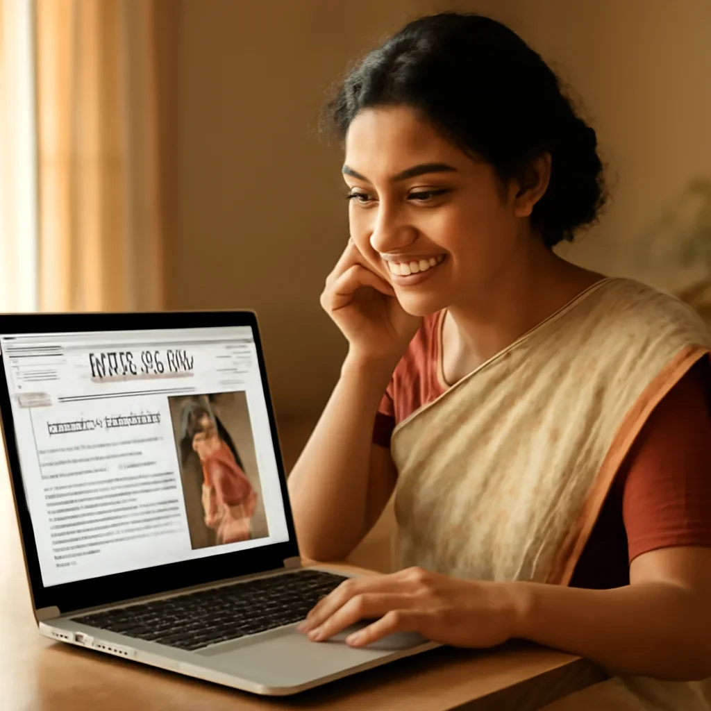 Reader responding to jamdani saree guide coverage on Bangla Outlet