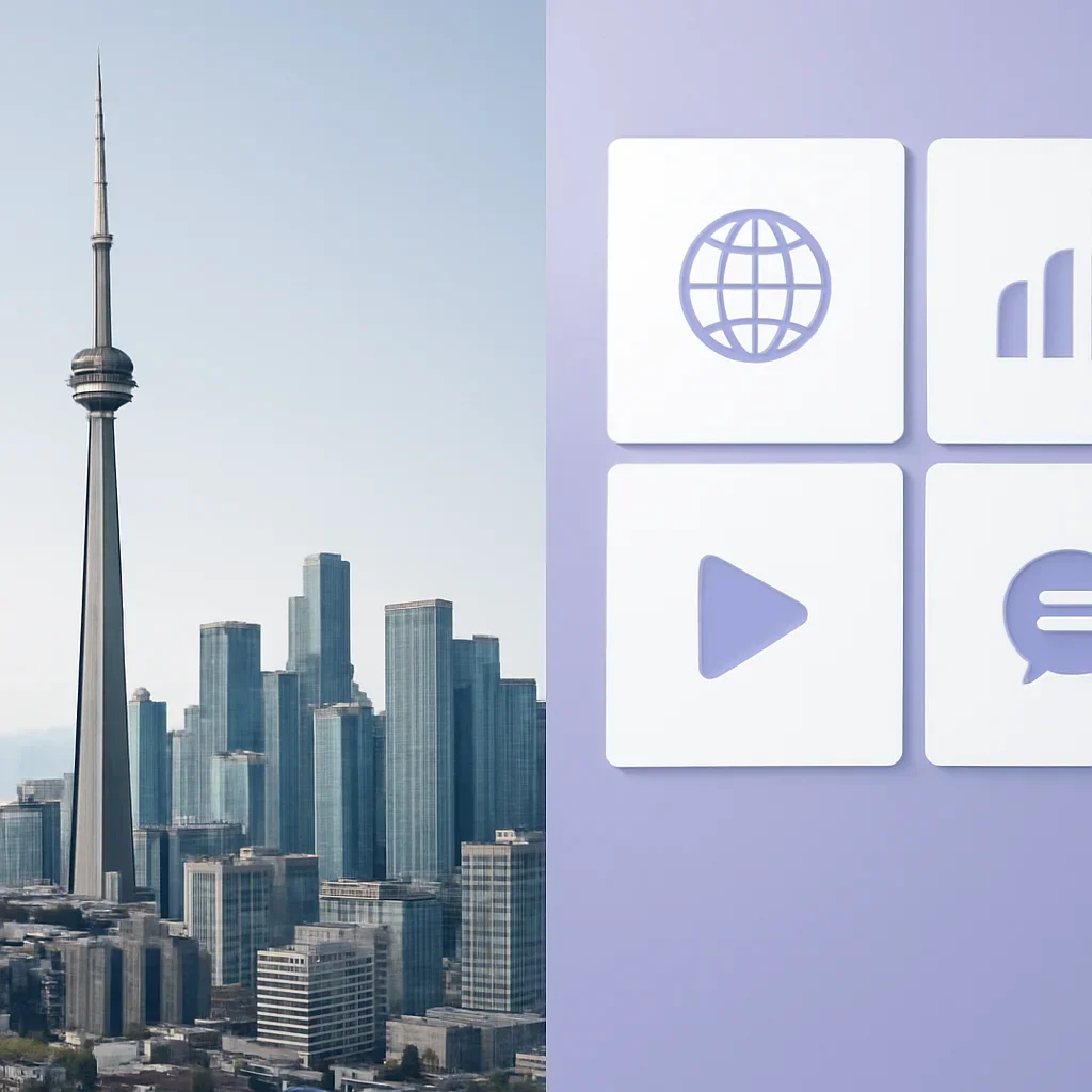 Start with Toronto, then expand into the categories that matter most to you