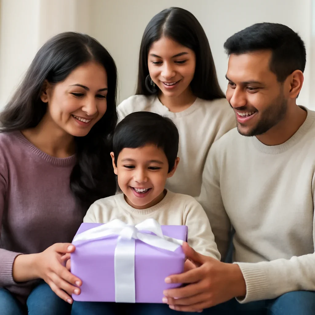 Build a gifting campaign around the season or family moment that matters